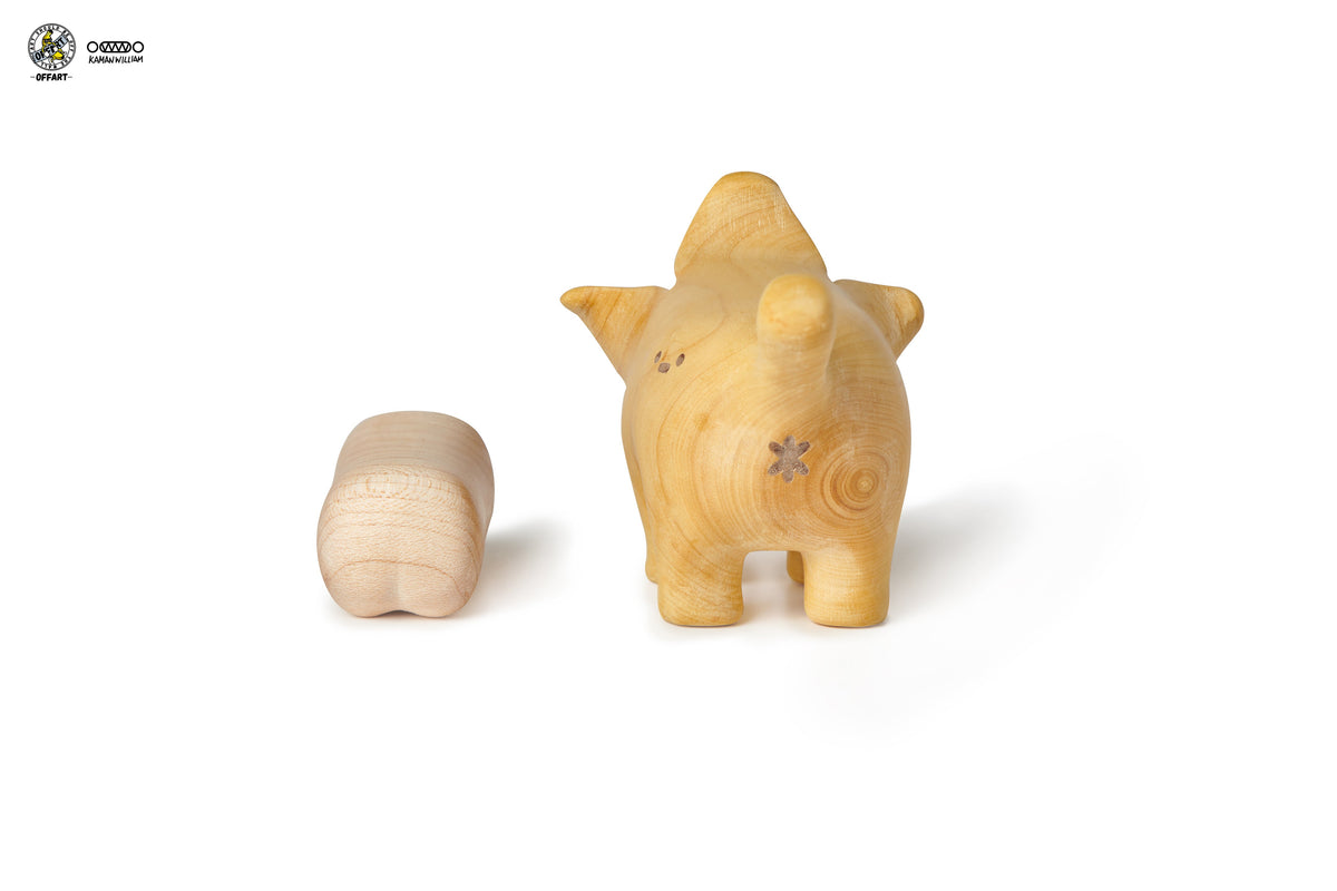 OFFART X Kamanwilliam Bananaers Dog Wooden Mini Limited Edition