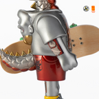 OFFART X Horiren Like A Dragon Skateboarder Meow Type Mecha Vinyl