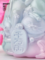 OFFART X Horiren Red Flame Hundred Cats Mini Fortune Head Statue -Super Sweet Candy
