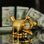 OFFART X Kamanwilliam X RayChan Gold Fortune Mini Money Bananaer Dog