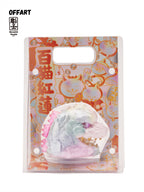 OFFART X Horiren Red Flame Hundred Cats Mini Fortune Head Statue -Super Sweet Candy