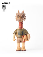 OFFART X Horiren Like A Dragon Woody Skate 100% Wooden Statue (pre-order)