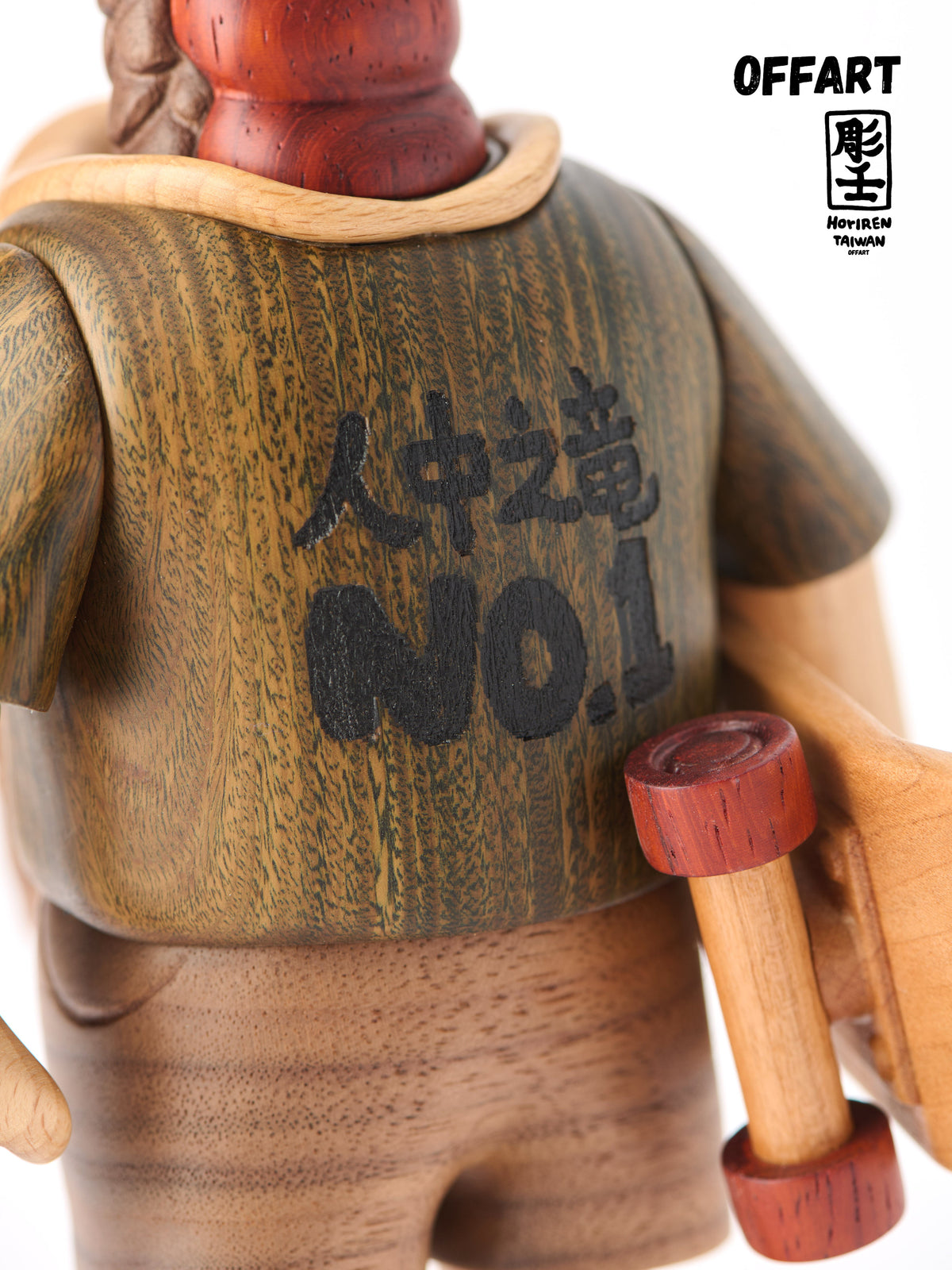 OFFART X Horiren Like A Dragon Woody Skate 100% Wooden Statue (pre-order)