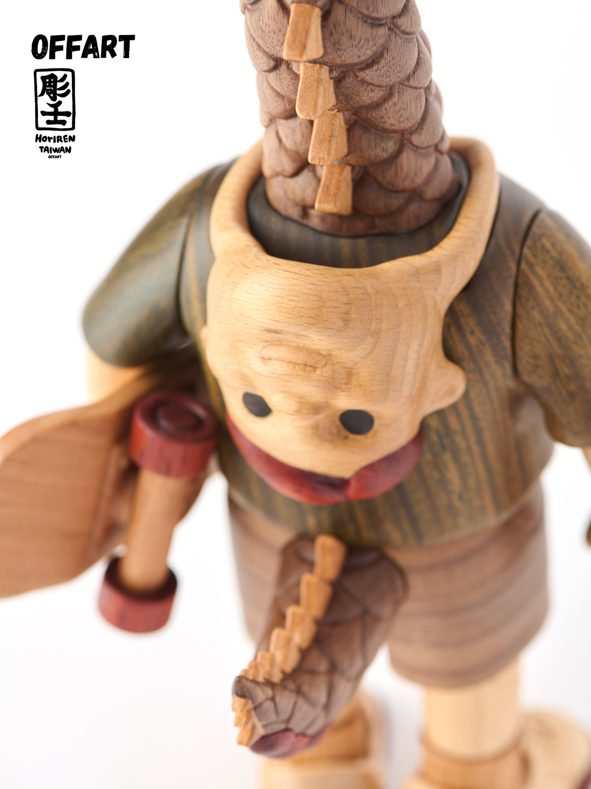 OFFART X Horiren Like A Dragon Woody Skate 100% Wooden Statue (pre-order)
