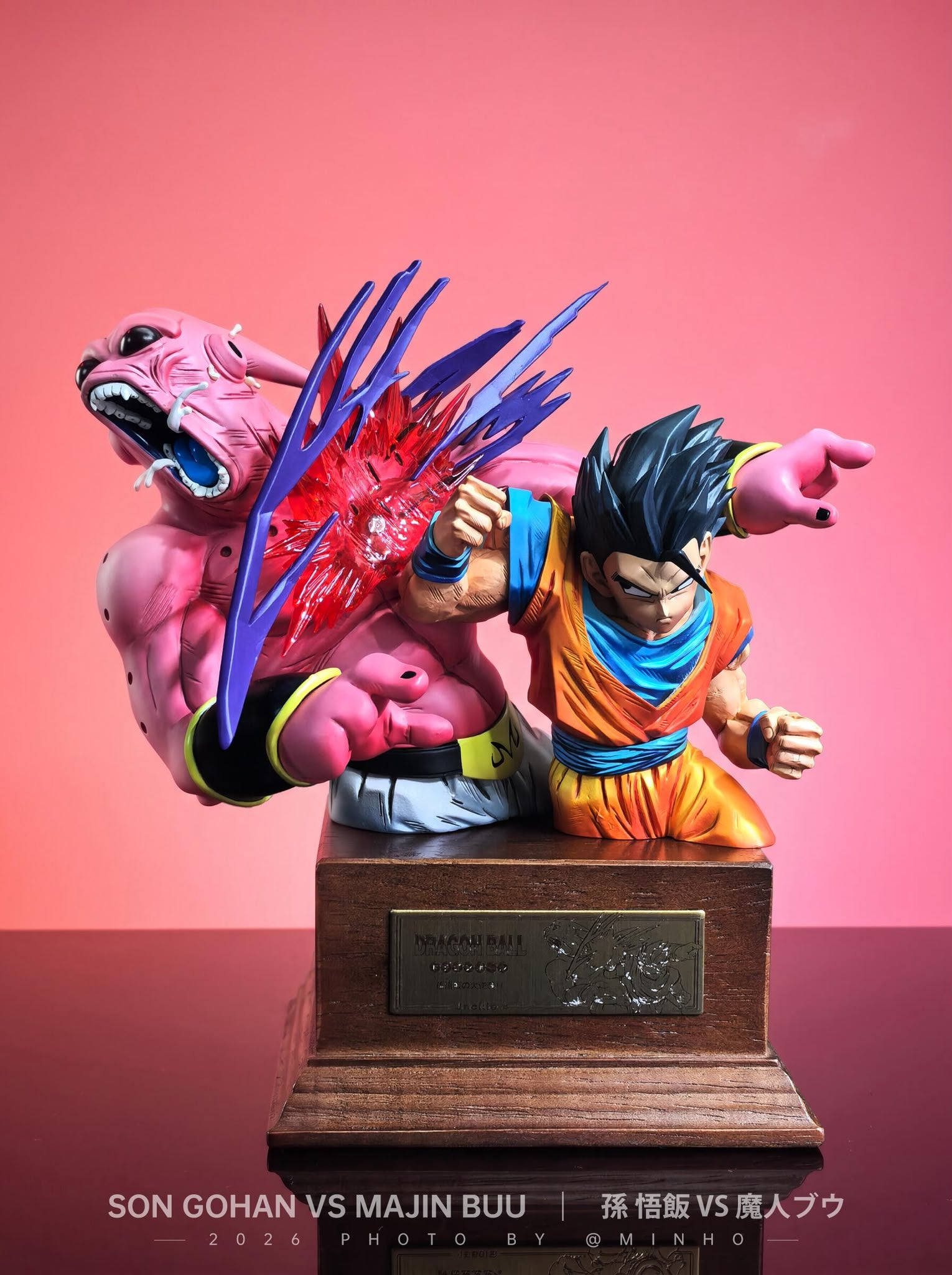 49 Studio DBZ Gohan Vs Buu Resin Statue