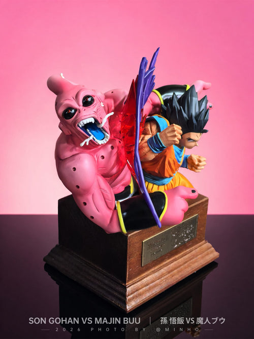 49 Studio DBZ Gohan Vs Buu Resin Statue