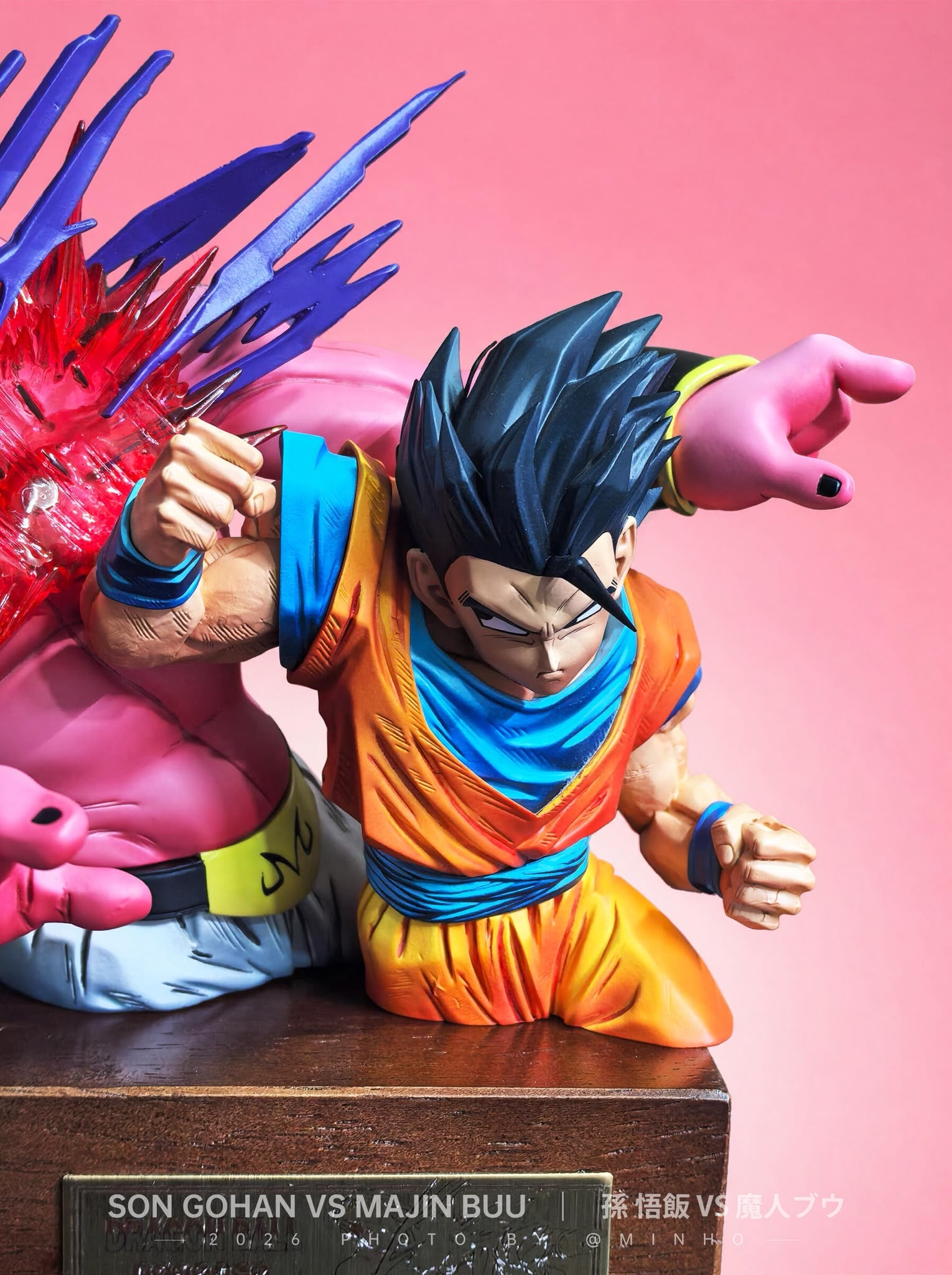 49 Studio DBZ Gohan Vs Buu Resin Statue