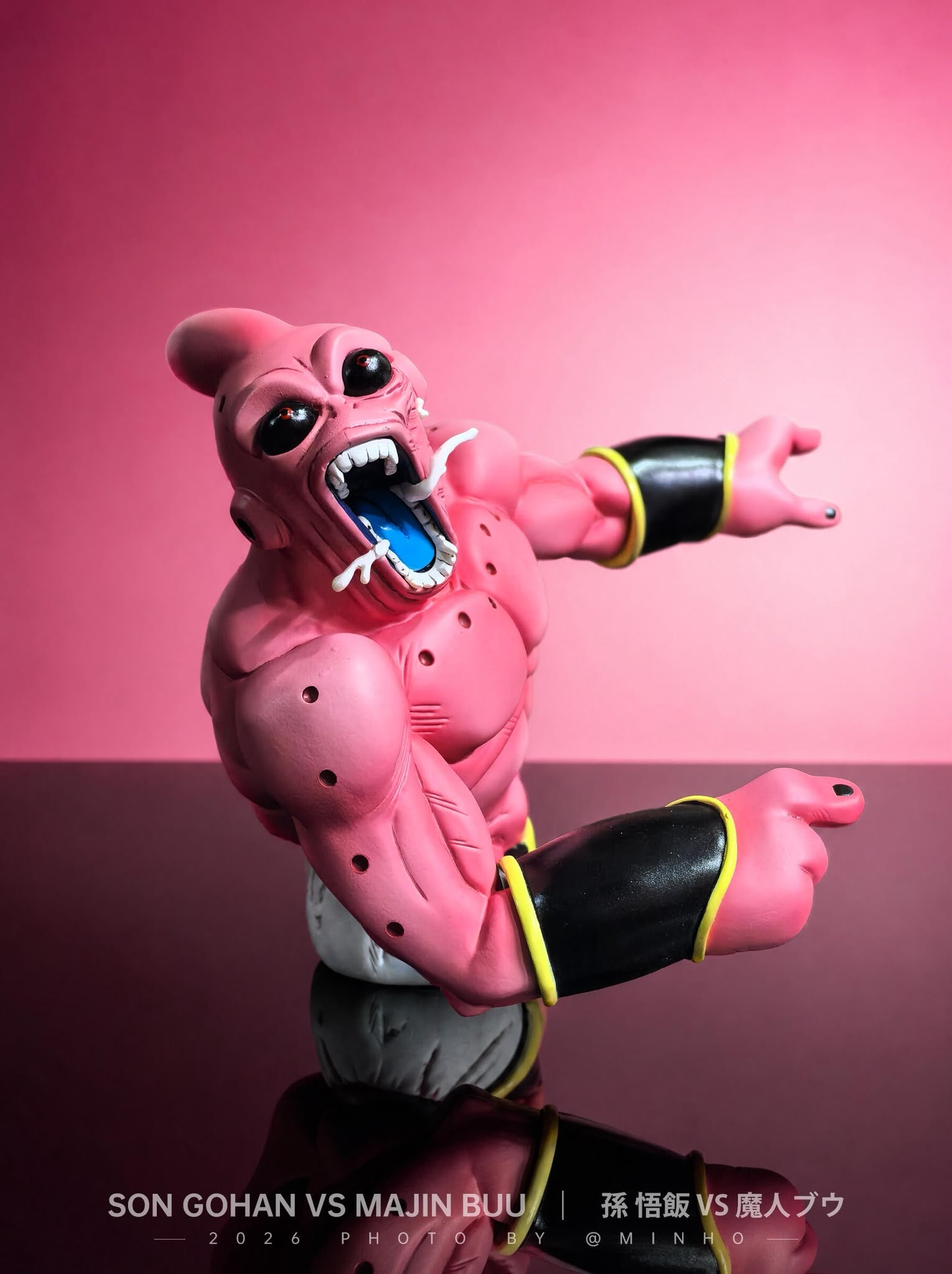 49 Studio DBZ Gohan Vs Buu Resin Statue