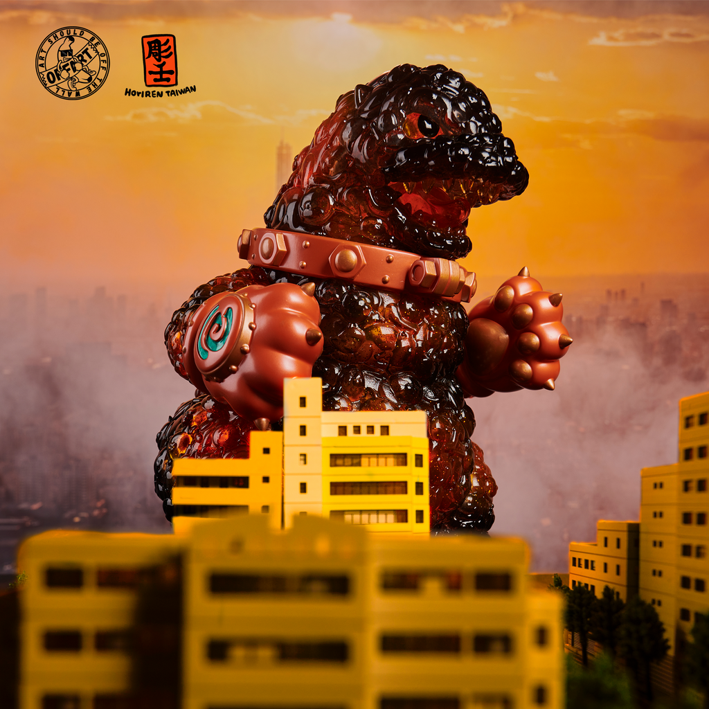 OFFART X Horiren Red Flame Hundred Cats Full Body Edition