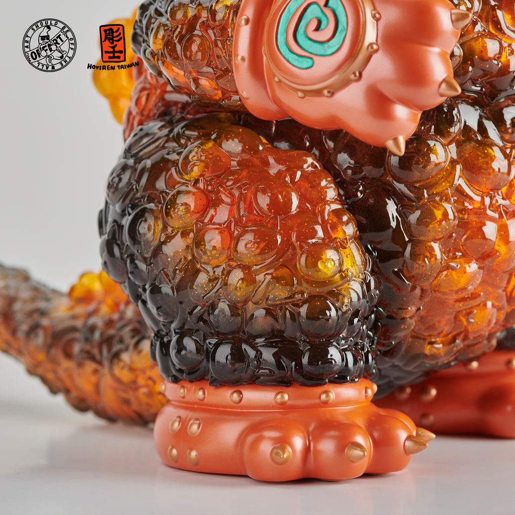 OFFART X Horiren Red Flame Hundred Cats Full Body Edition