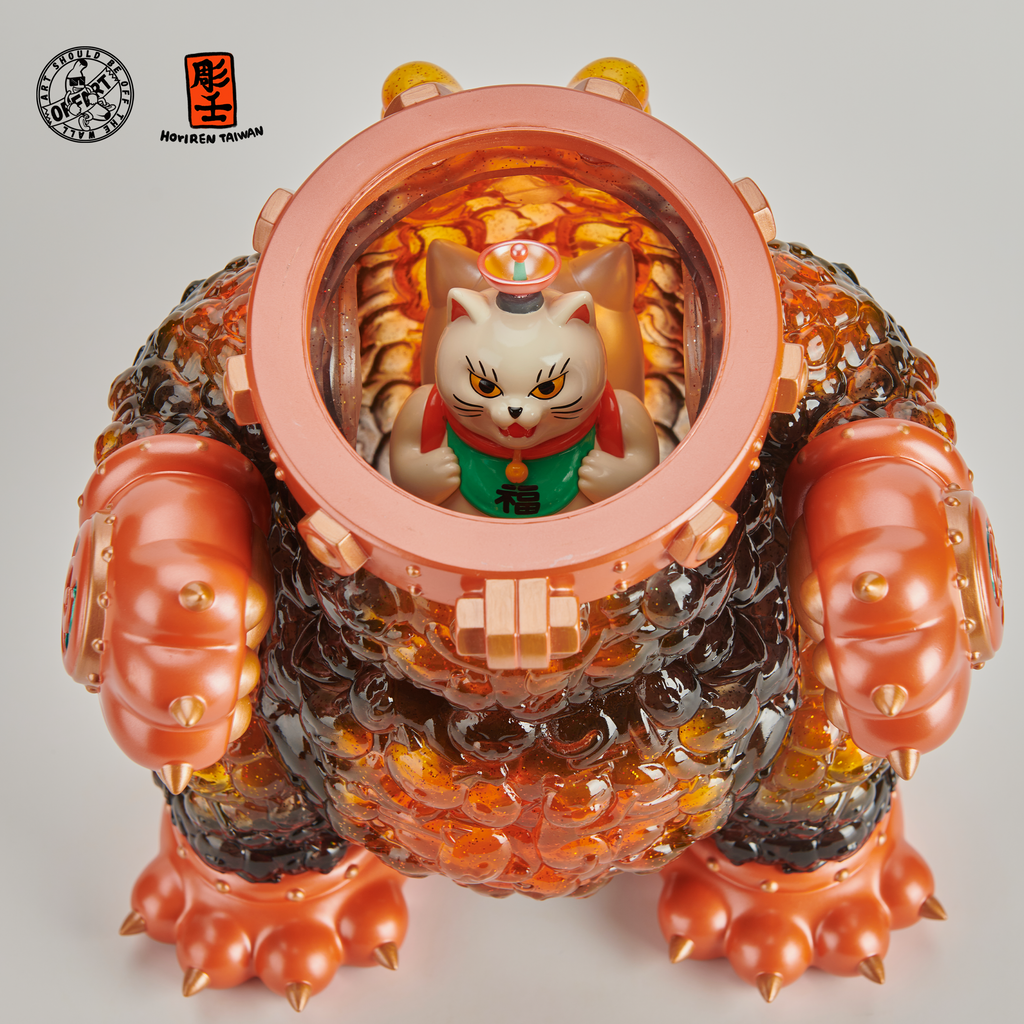 OFFART X Horiren Red Flame Hundred Cats Full Body Edition