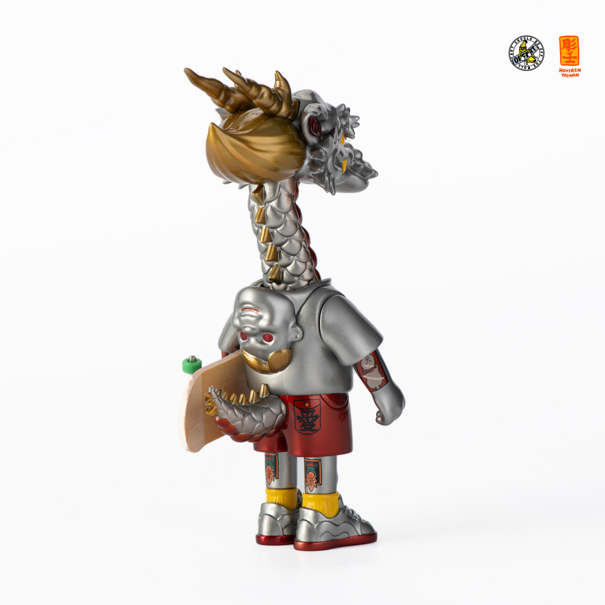 OFFART X Horiren Like A Dragon Skateboarder Meow Type Mecha Vinyl