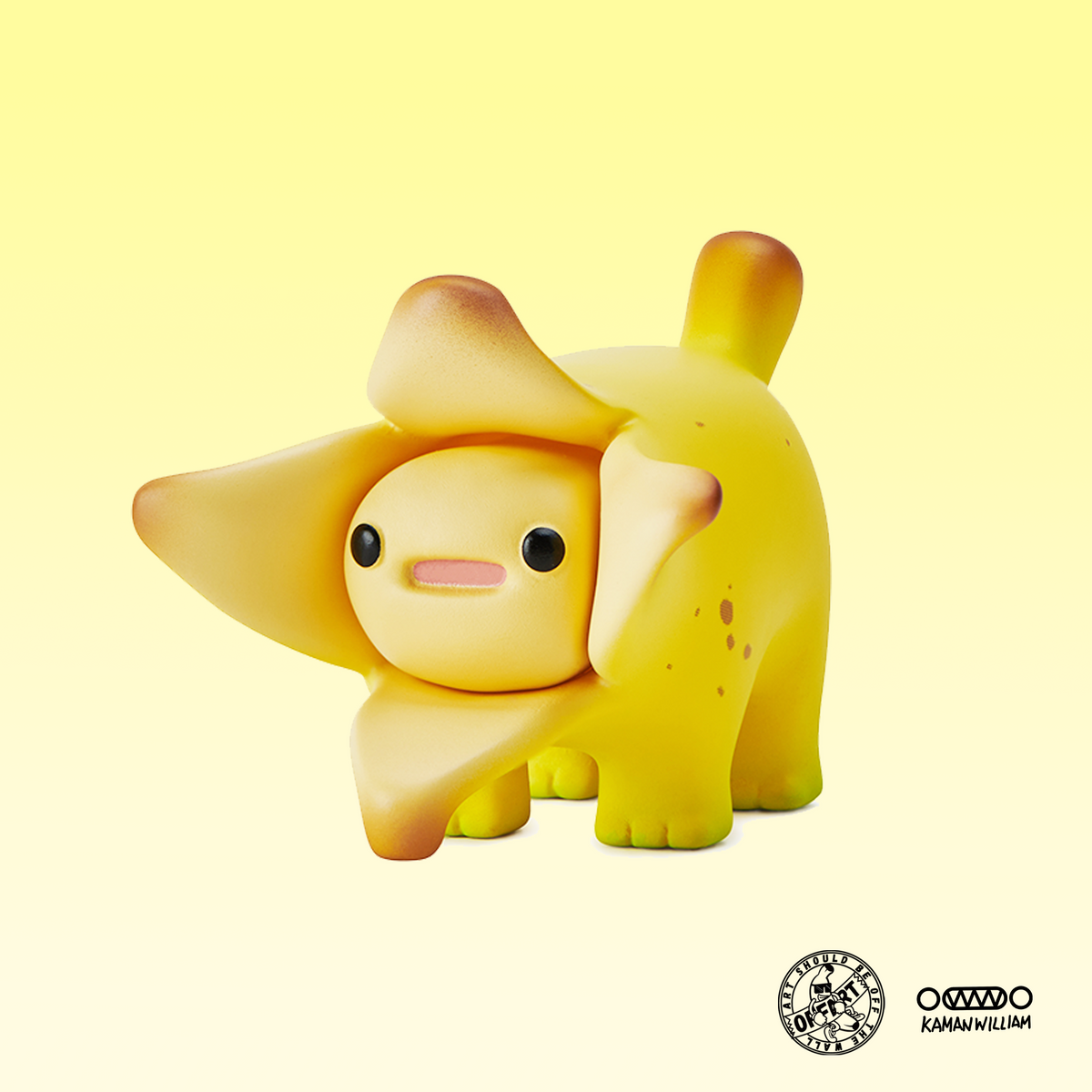 OFFART X Kamanwillam Mini Bananaer Dog