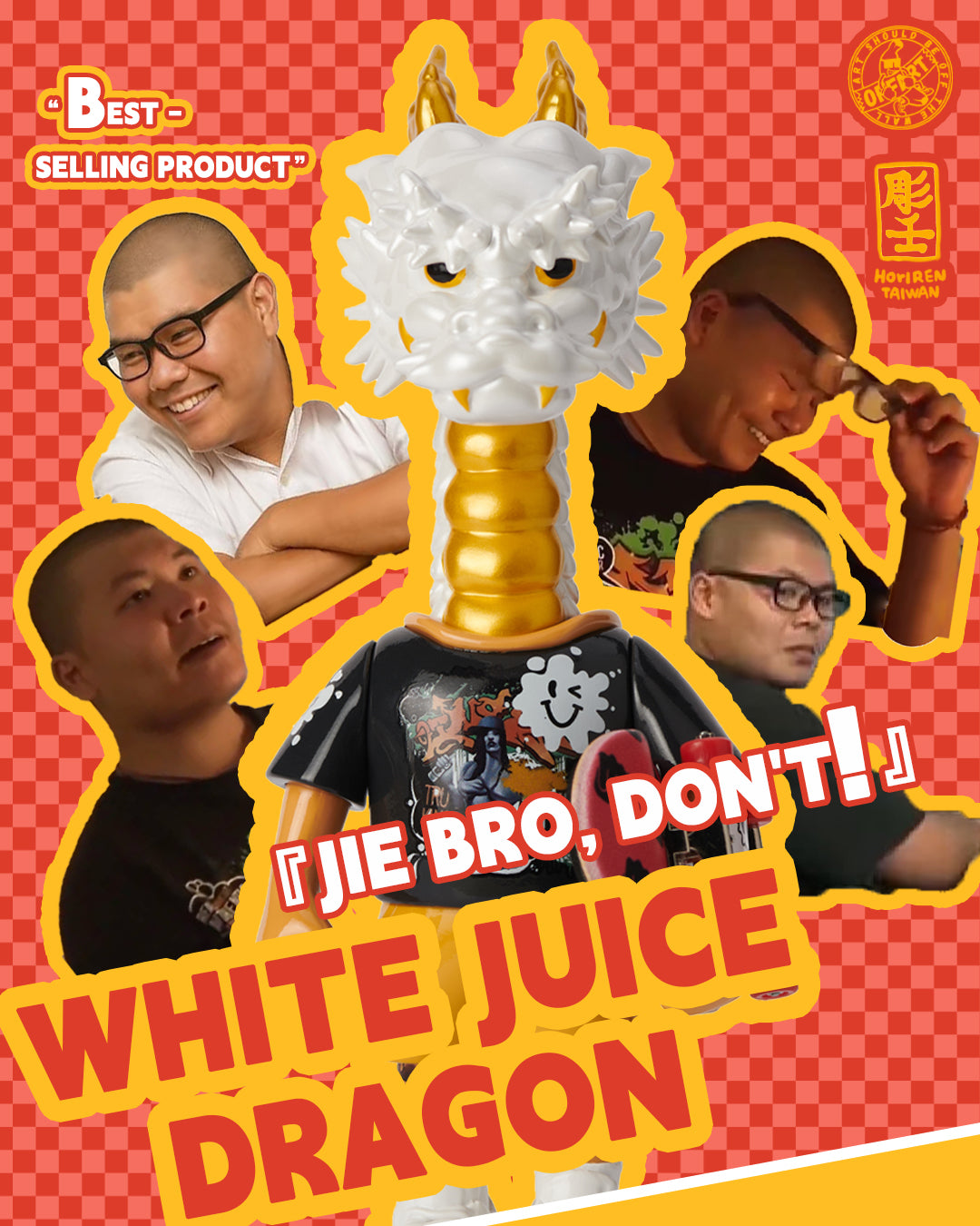 OFFART X Like A Dragon X Ironbull- White Juice Dragon