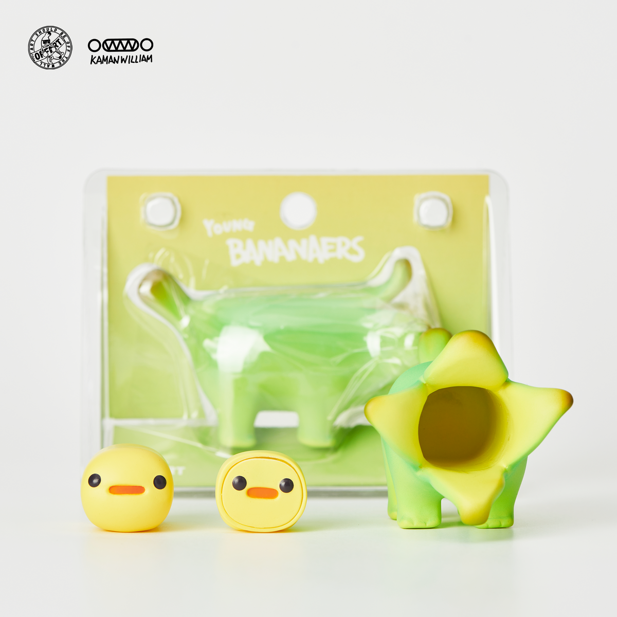 OFFART X Kamanwilliam Mini Bananaer Dog Young Green Edition