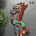 OFFART X HORIREN Like A Dragon Skateboarder Carpet
