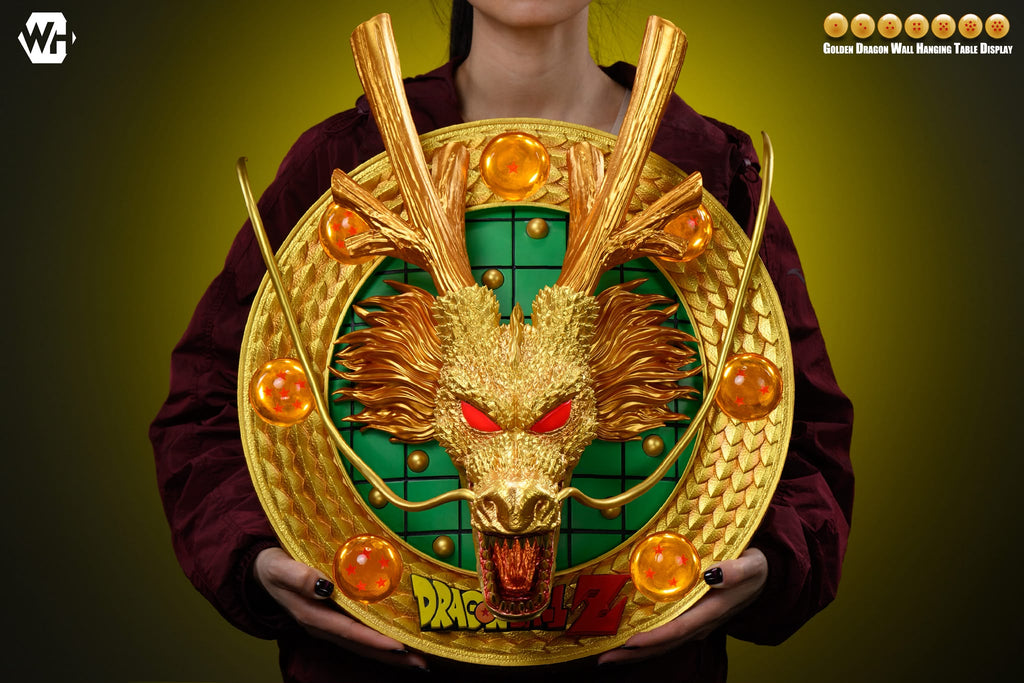 WH Studio DBZ  Shenron Wall-Mounted Resin Statue For Home Decoration