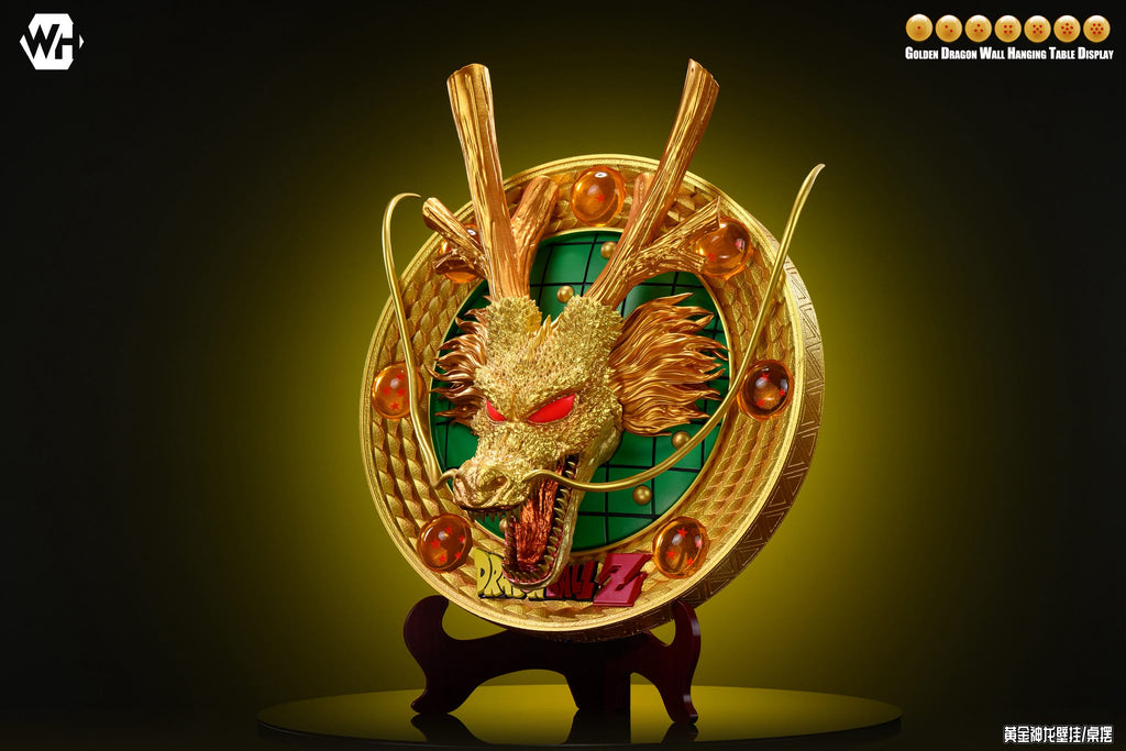 WH Studio DBZ  Shenron Wall-Mounted Resin Statue For Home Decoration