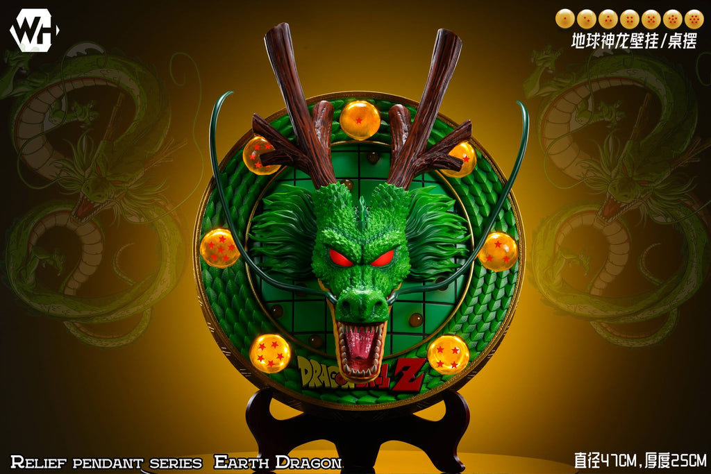 WH Studio DBZ  Shenron Wall-Mounted Resin Statue For Home Decoration