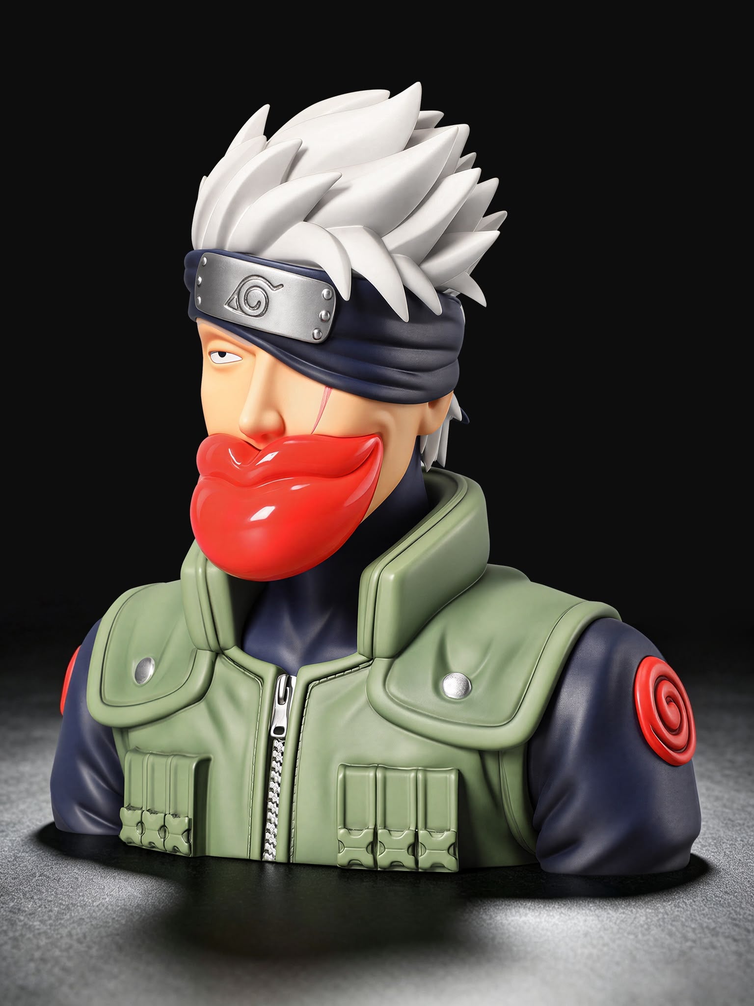AGC Studio Naruto Kakashi Hot Lip Resn Statue