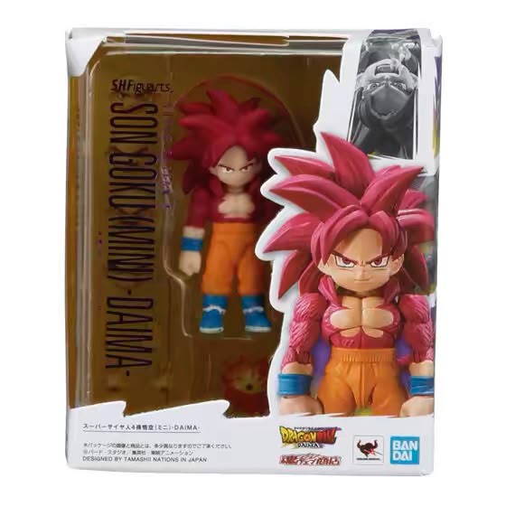 Bandai Mini SHF 2.0 Dragonball Goku Set of 4