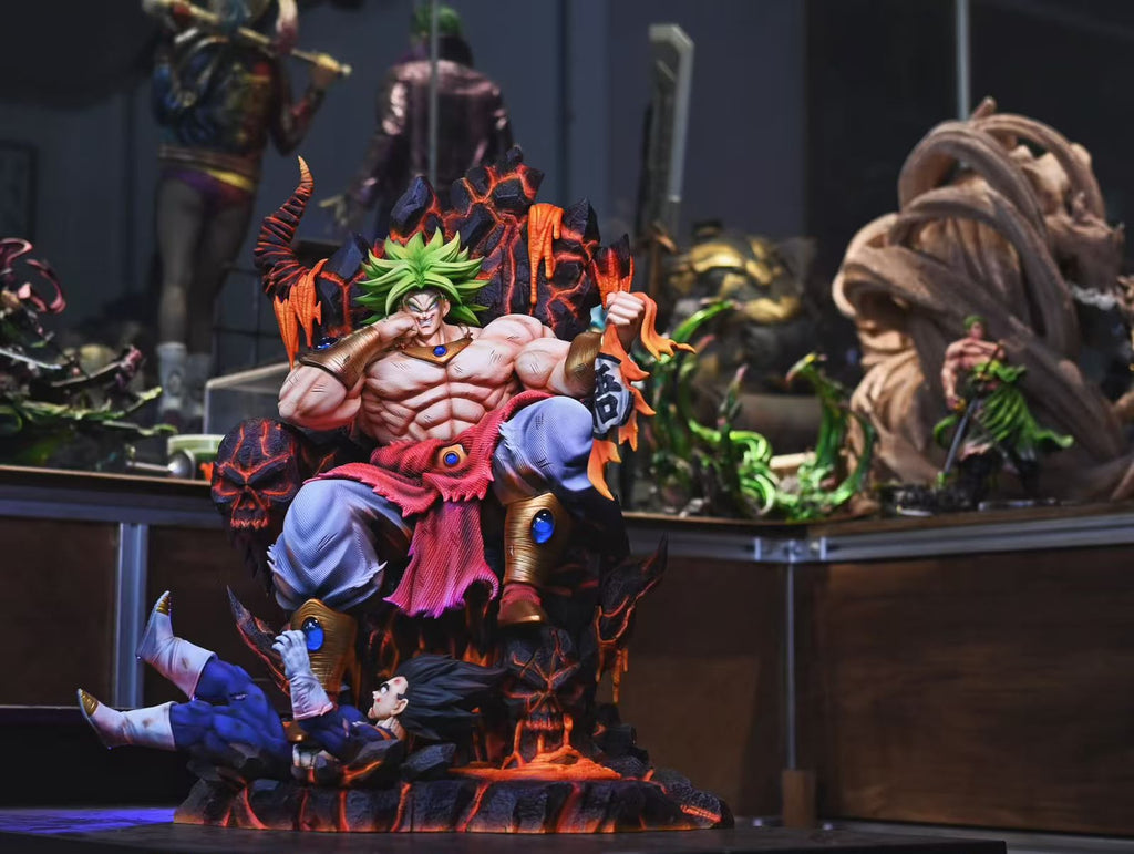 Billion Beast DBZ Broly Throne Resin Statue
