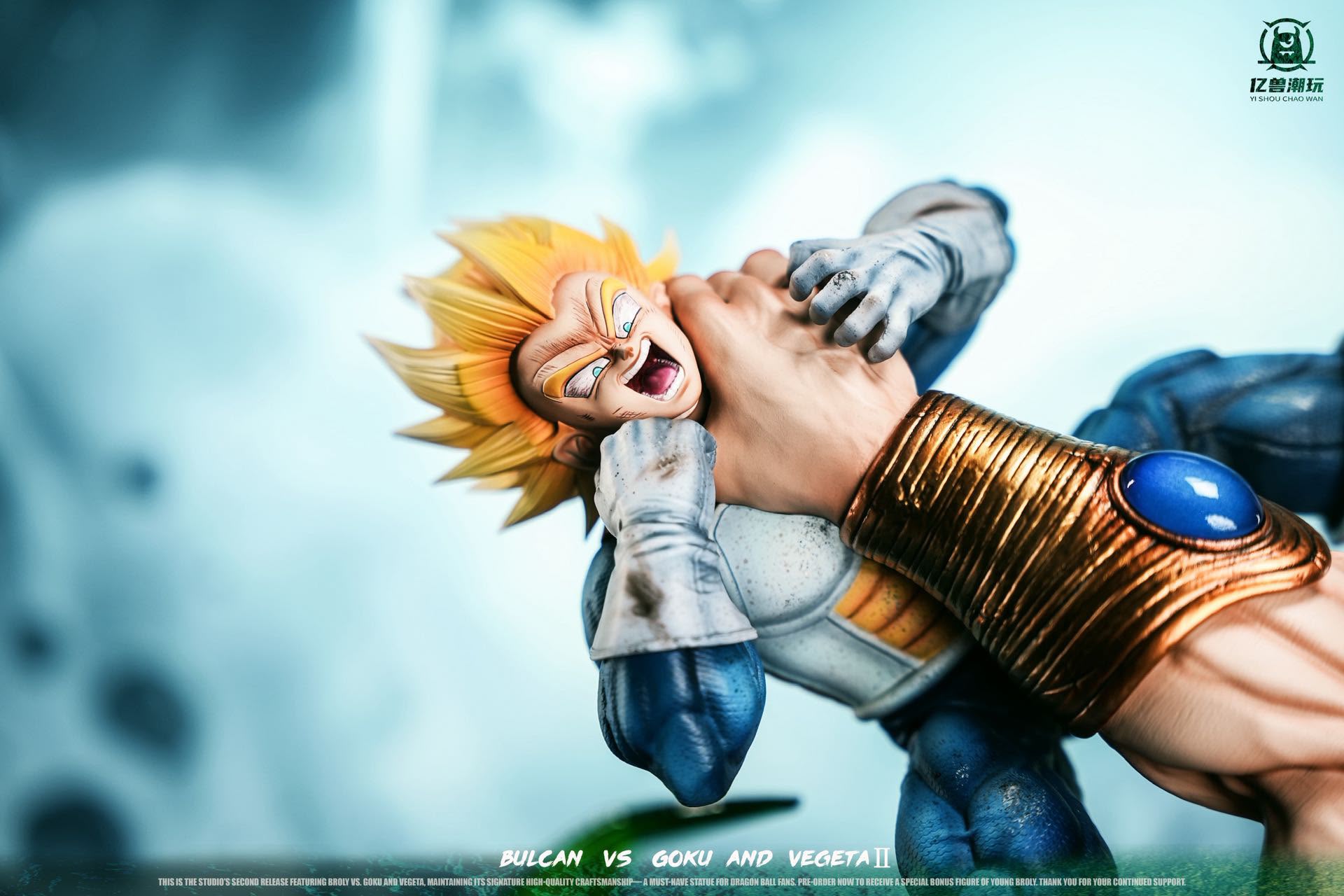 Billion Beast Studio Broly Vs Goku & Vegeta Resin Statue Diorama (pre-order)
