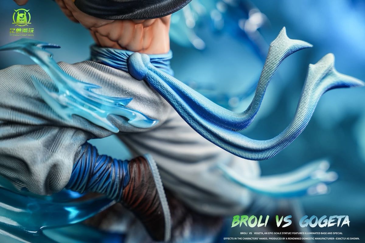 Billion Breast DBZ Broly Vs Gogeta Battle Resin Statue Diorama (pre-order)
