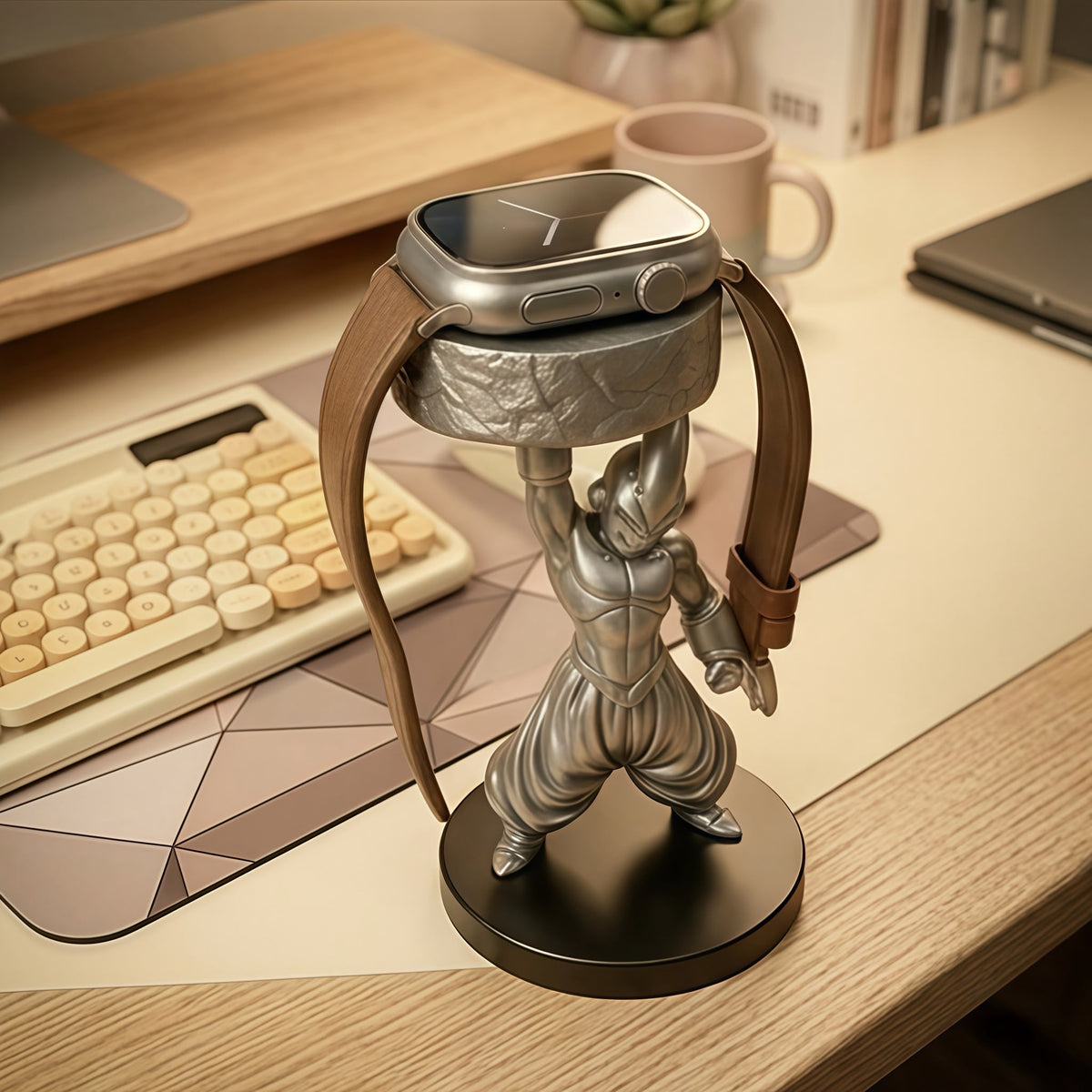 Buu Apple Watch Charger Resin Statue Stand