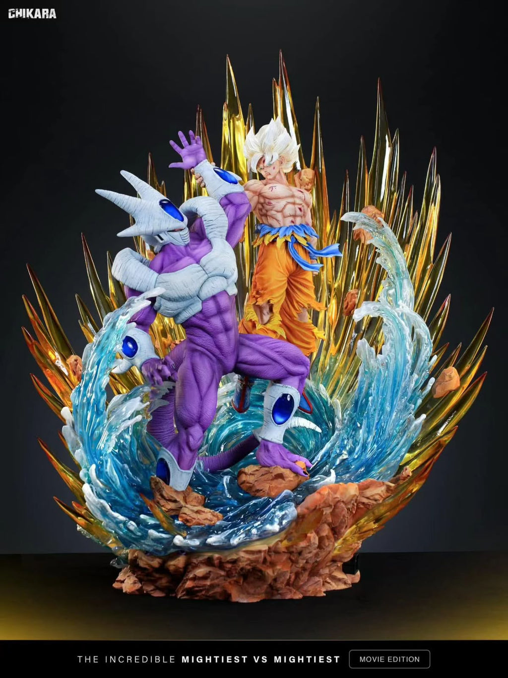 CHIKARA Studio DBZ Goku Vs Cooler Resin Statue (pre-order)