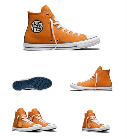 Converse X Dragonball Z Goku  Chuck Taylor All Star High Top