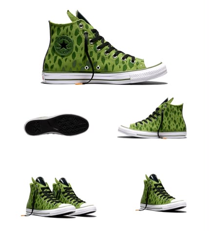 Converse X Dragonball Z Perfect Cell Chuck Taylor All Star High Top