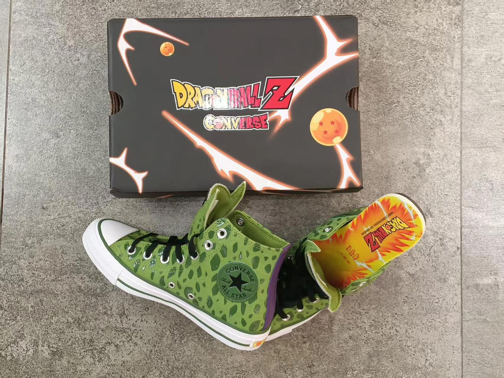 Converse X Dragonball Z Perfect Cell Chuck Taylor All Star High Top