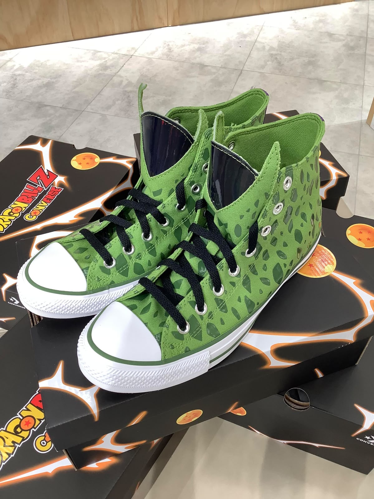 Converse X Dragonball Z Perfect Cell Chuck Taylor All Star High Top