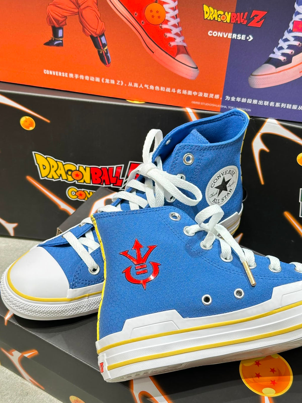 Converse X Dragonball Z Vegeta Chuck Taylor All Star High Top