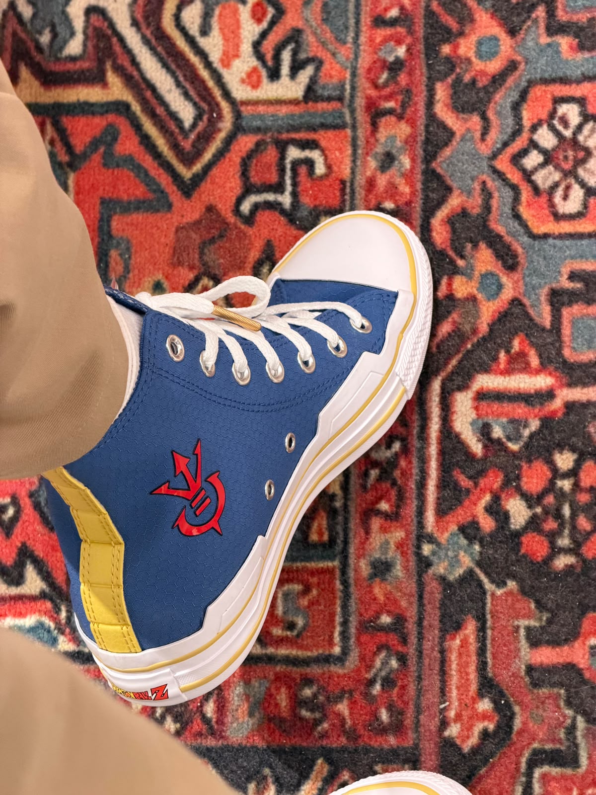 Converse X Dragonball Z Vegeta Chuck Taylor All Star High Top