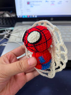 Custom-Handmade Spider-Man Wool Plush