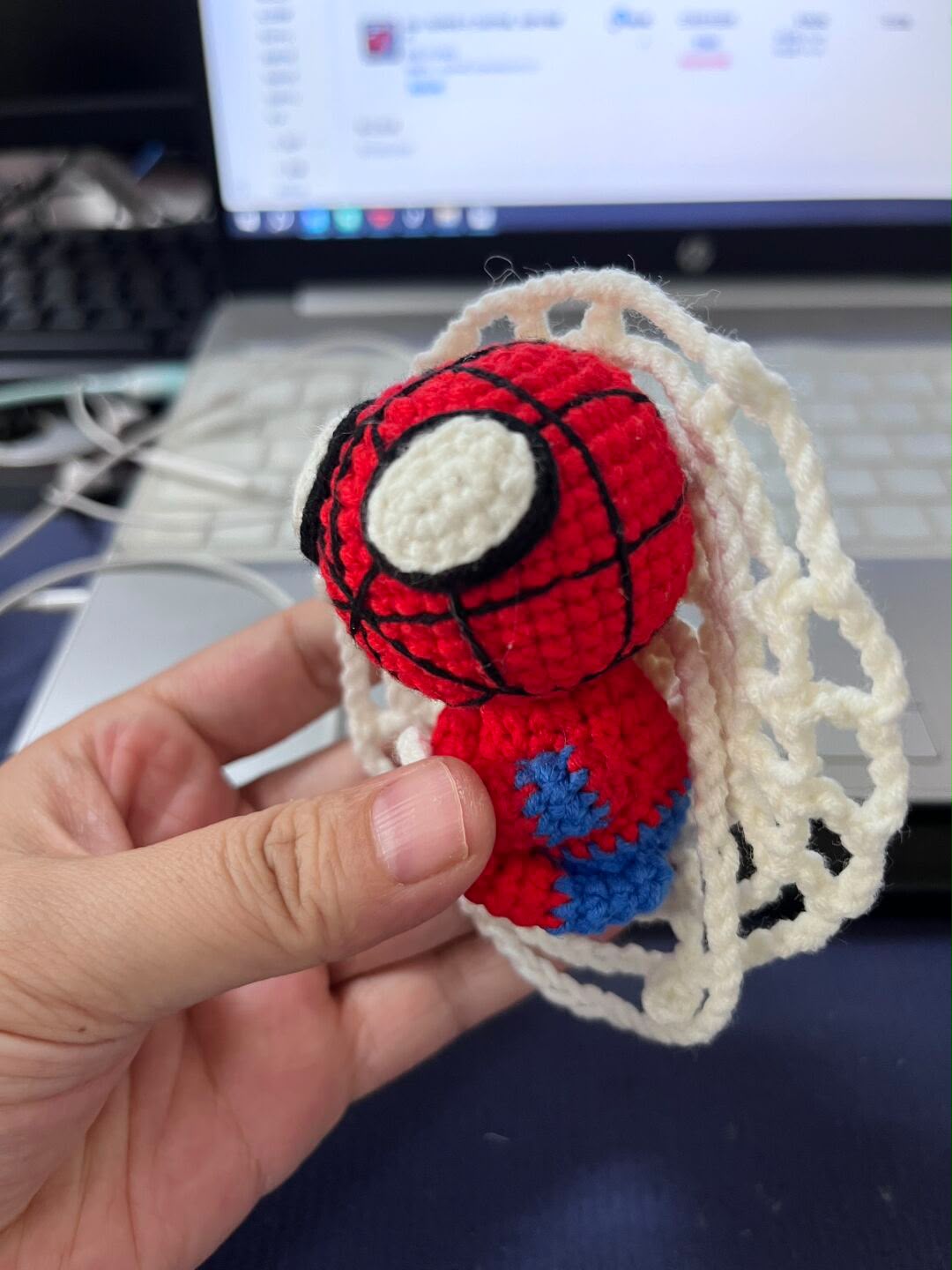 Custom-Handmade Spider-Man Wool Plush