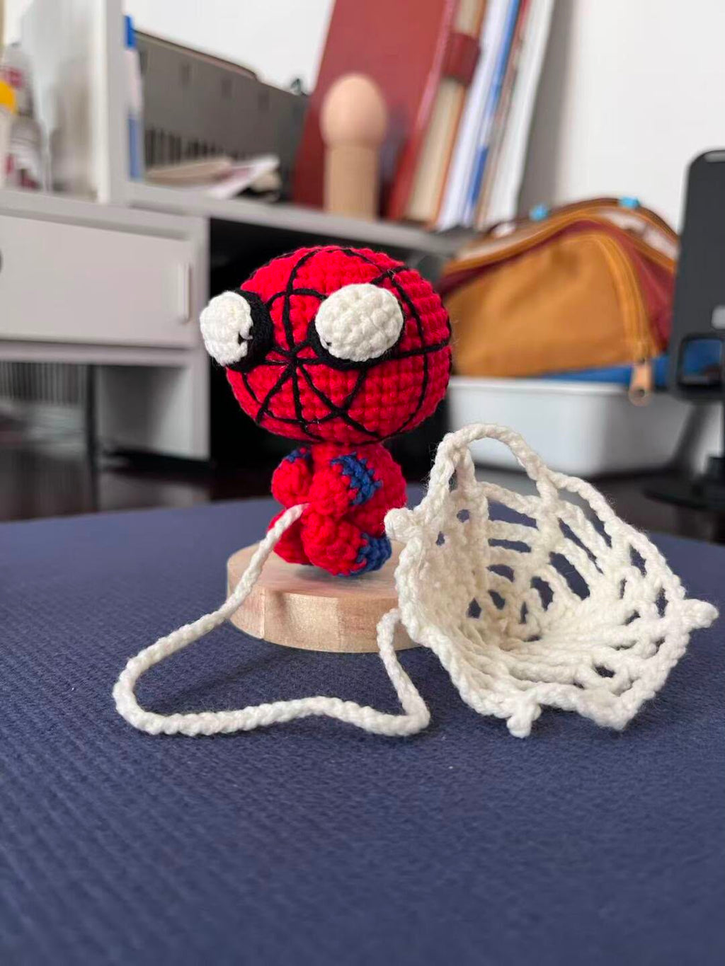 Custom-Handmade Spider-Man Wool Plush