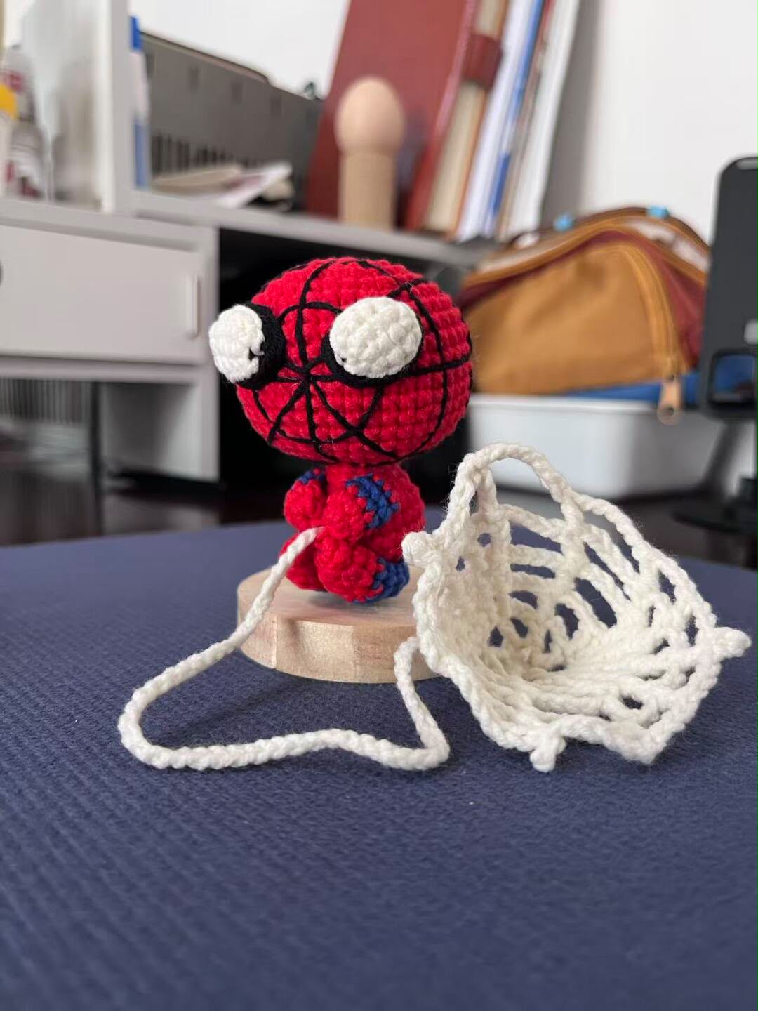 Custom-Handmade Spider-Man Wool Plush