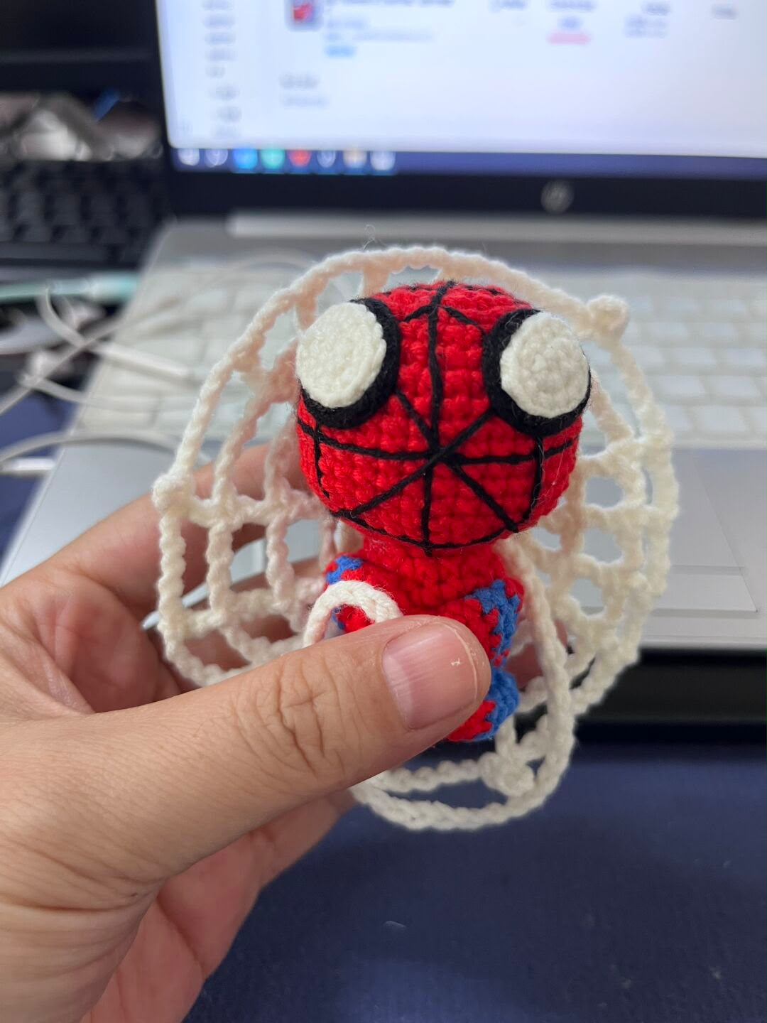 Custom-Handmade Spider-Man Wool Plush