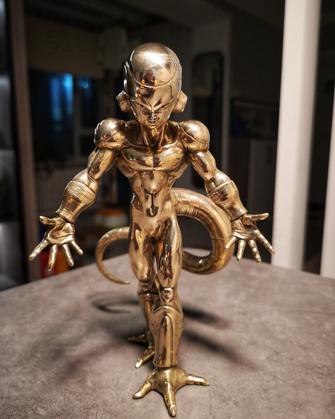 Custom-Made 18CM Freeza Copper Statue