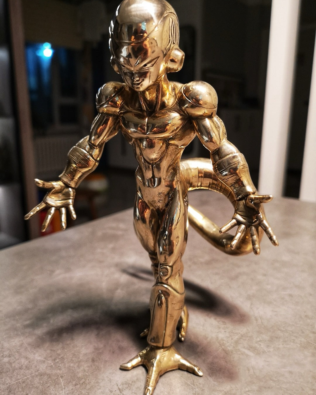 Custom-Made 18CM Freeza Copper Statue