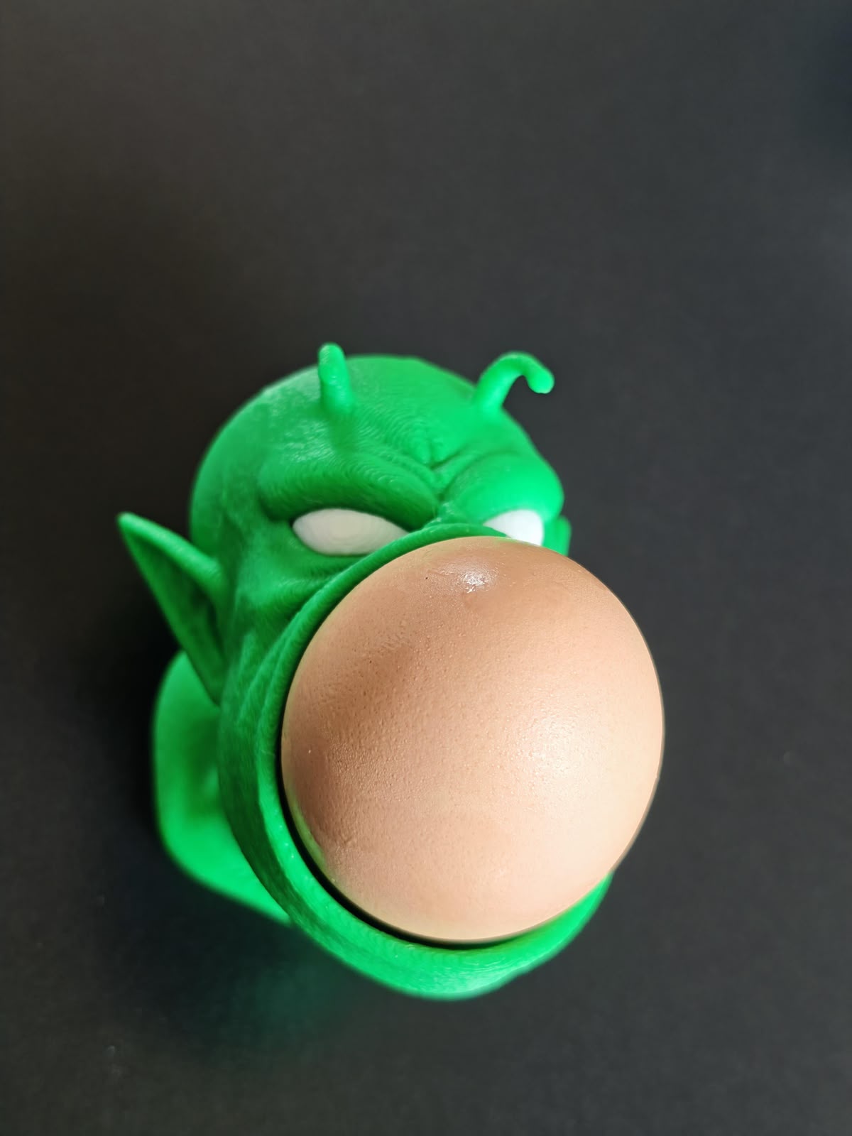 Custom-Made 3D Printing King Piccolo Egg Holder