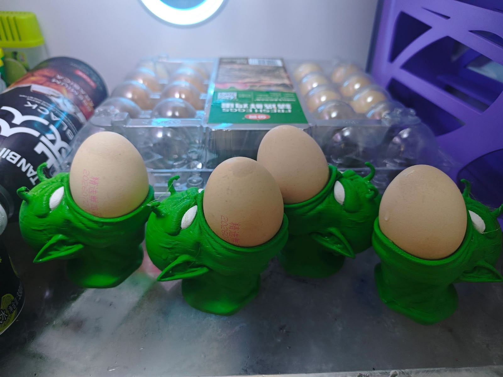 Custom-Made 3D Printing King Piccolo Egg Holder
