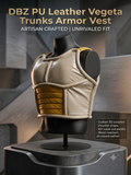 DBZ PU Leather Vegeta Trunks Armor Vest For Dragonball Coser