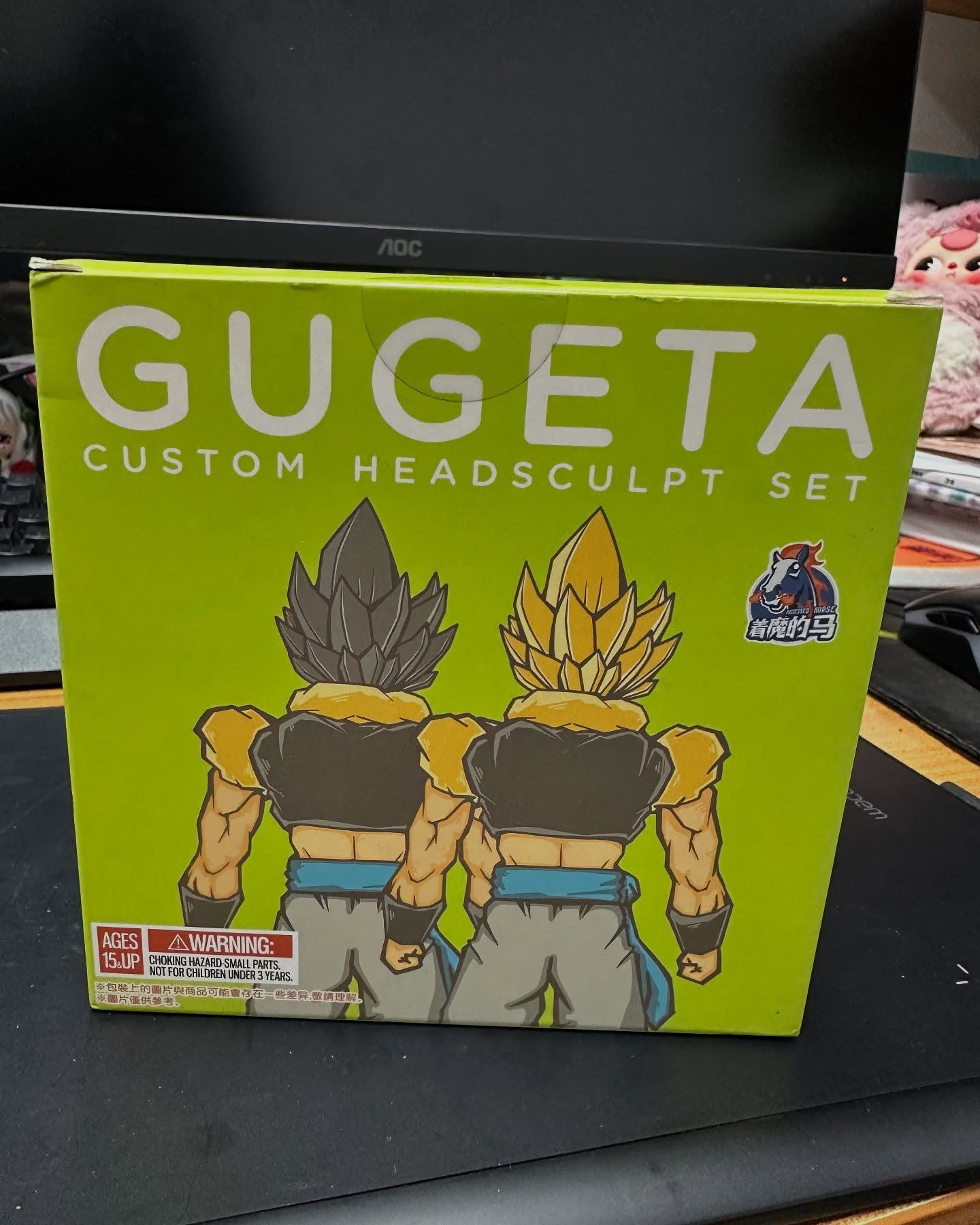 Demoniacal Fit SS Hair and Face Parts For SHF Gogetta