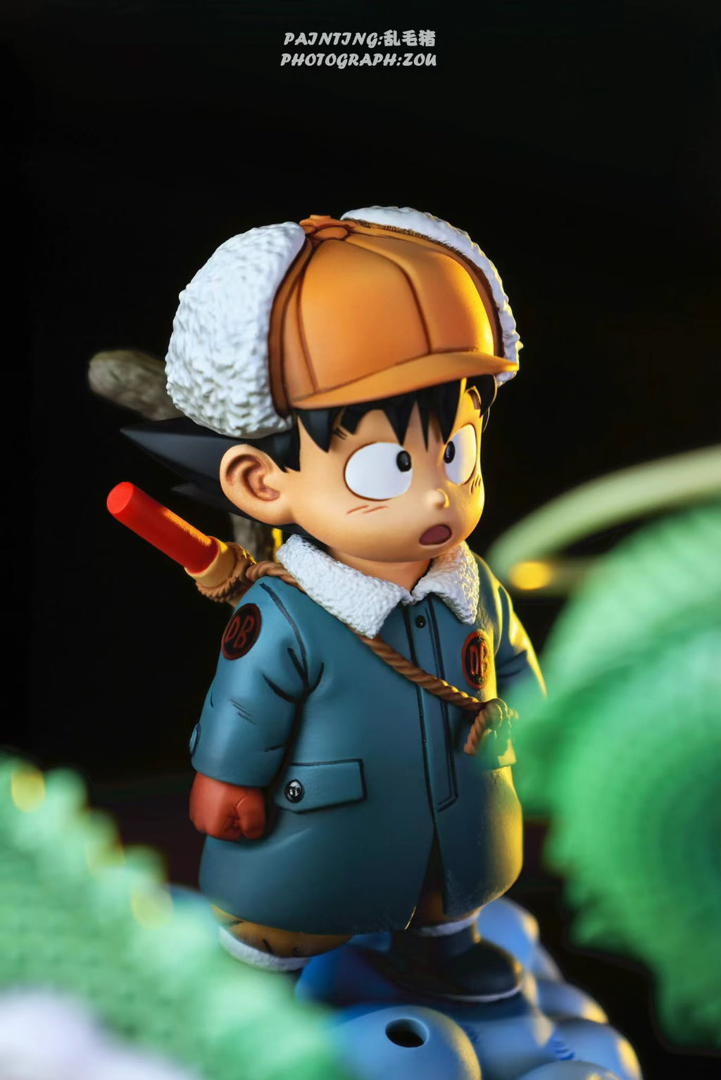 Desk Notes Studio DBZ Kid Goku & Shenron Resin Statue (pre-order)