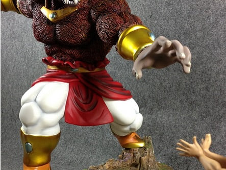 Djfungshing Dragon Ball Ohzaru Broly vs Goku Resin Statue