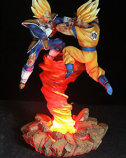djfungshing Goku vs Vegeta Battle Statue